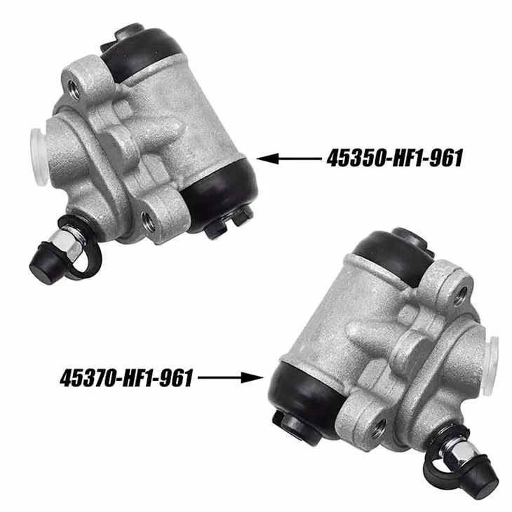 45350-HF1-961（Front-Right)&45370-HF1-961(Front-Left) ATV Brake Wheel Cylinder For 1990-1997 Honda TRX200/TRX200D 1986-1988 Honda TRX200SX